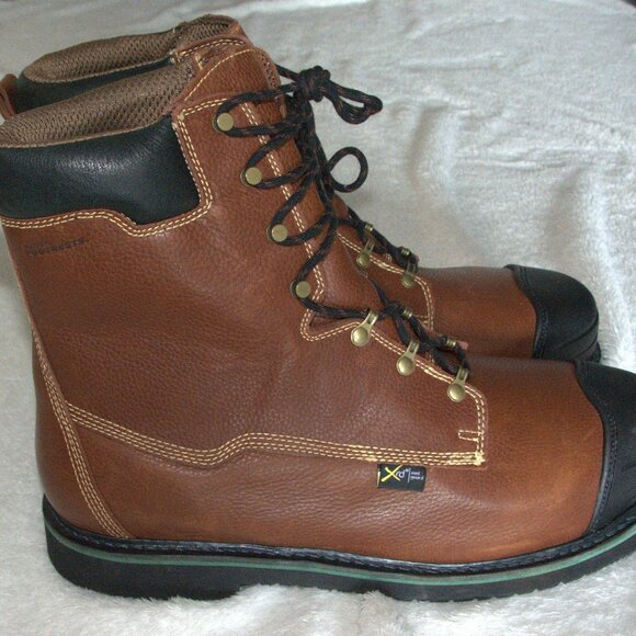 Hytest Footrest Massena High Heat Resistant Met Guard Composite Toe Men's sz 18W - Picture 1 of 8